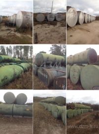 Емкости б/у для хранения нефтепродуктов